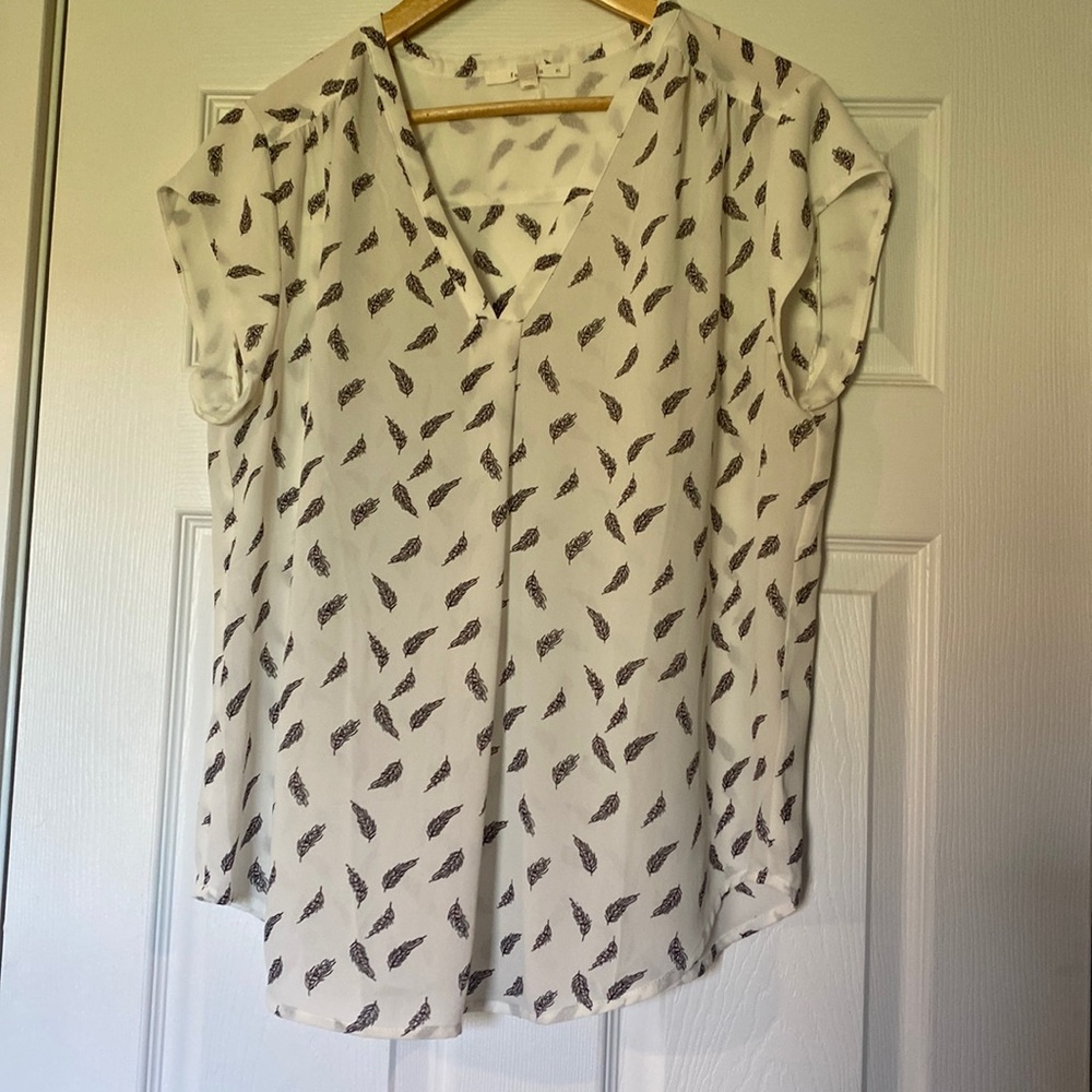 Feathered Blouse